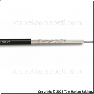 BNC male - BNC male Coaxial Cable Rg58