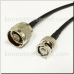 N male - BNC male Coaxial Cable Rg58