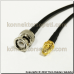 BNC male - SMA female Coaxial Cable Rg58