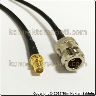 N female - RP SMA female Coaxial Cable Rg58