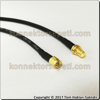 SMA male - SMA female Coaxial Cable Rg58