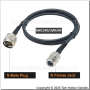 N male to N female Coaxial Cable LMR240/RWC240