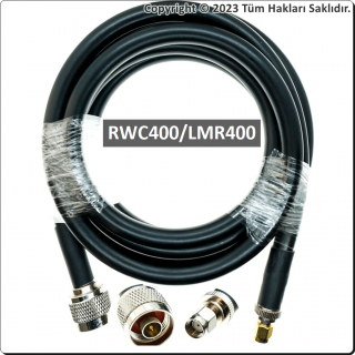 N male to RP SMA male Coaxial Cable LMR400/RWC400