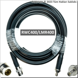 N female - RP SMA female Coaxial Cable LMR400/RWC400