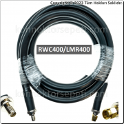 SMA female to RP SMA male Coaxial Cable LMR400/RWC400