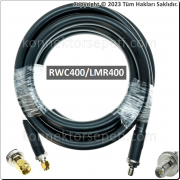 SMA male - RP SMA female Coaxial Cable LMR400/RWC400