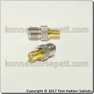 F female - SMA female Connector