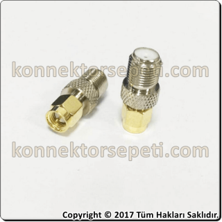 SMA Male - F female Convertor Connector