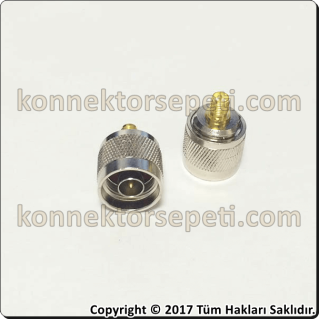 N male - RP SMA female converter connector