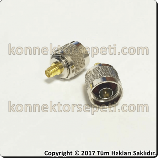 N male - RP SMA female converter connector