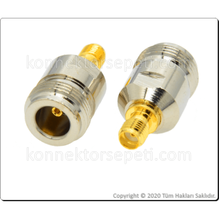 N female -  SMA female converter connector