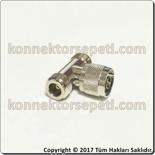 N male - N female multiplexer T Connector