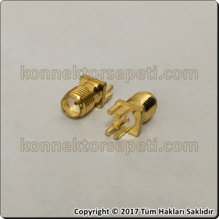 SMA female Narrow Foot Pcb Connector