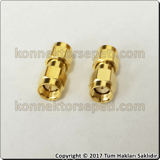 SMA male - RP SMA male Converter connector