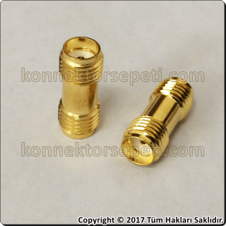 SMA female - SMA female Convertor connector