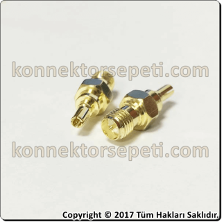 RP SMA female - CRC9 male Converter Connector