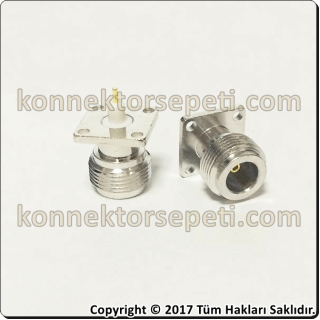 N Female Panel Connector