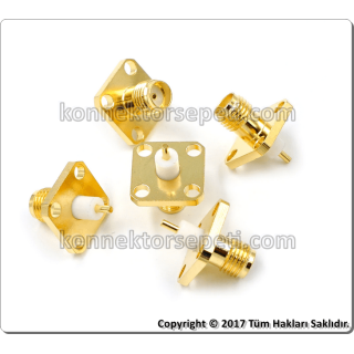 SMA Female Panel Connector