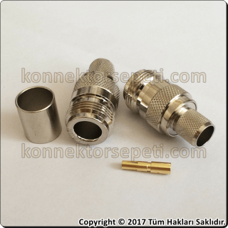 N Female Cable Connector Rg8 Rg11 Rg165 Rg213 Rg214 Rg393 LMR400
