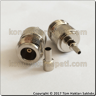 N Female Cable Connector Rg316 Rg174 Rg188 LMR100