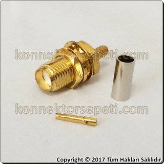 SMA female Wireless Cable Connector LMR240