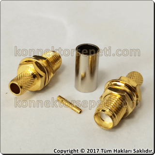 SMA female Wireless Cable Connector LMR240