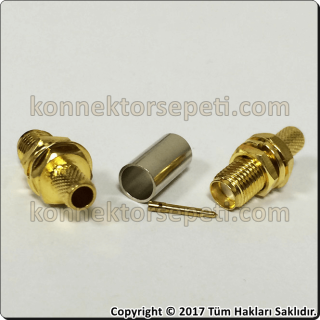 RP SMA feMale Cable Connector LMR240
