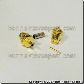 RP SMA feMale Cable Connector STICK Rg316 Rg174 Rg188 LMR100