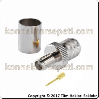 RP SMA Female Cable Connector Rg8 Rg11 Rg165 Rg213 Rg214 Rg393 LMR400