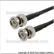 BNC male to BNC male Coaxial Pigtail Cable Rg58