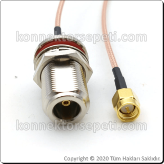 N male to RP SMA female Coaxial Pigtail Cable Rg58