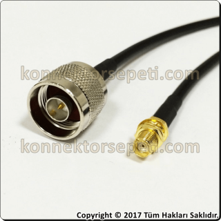 N male to SMA female Coaxial Pigtail Cable Rg58