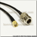 N female - RP SMA male Coaxial Pigtail Cable Rg58