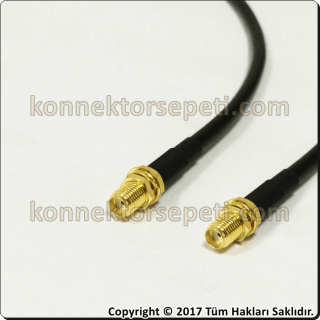 SMA female - SMA female Coaxial Pigtail Cable Rg58