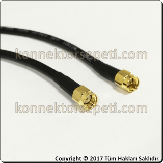 SMA male - RP SMA male Coaxial Pigtail Cable Rg58