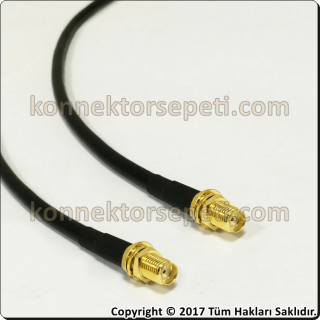 SMA male - RP SMA male Coaxial Pigtail Cable Rg58