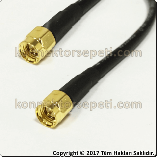 SMA male to SMA male Coaxial Pigtail Cable Rg58
