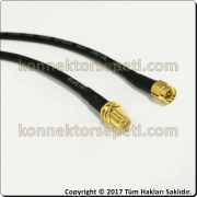 SMA male - RP SMA female Coaxial Pigtail Cable Rg58